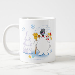 Frosty the Snowman™ Frosty & Karen Winter Fun Giant Coffee Mug