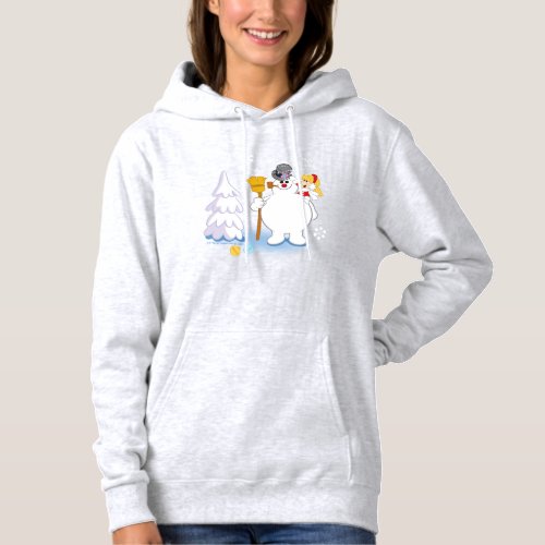 Frosty the Snowman  Frosty  Karen Winter Fun Hoodie