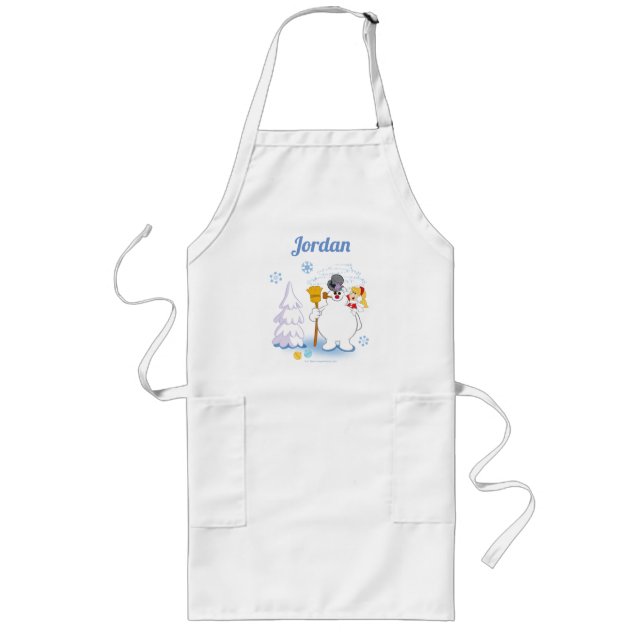 Frosty the Snowman™ | Frosty & Karen Winter Fun Long Apron (Front)