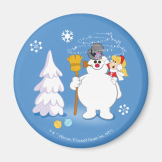 Frosty the Snowman™ | Frosty & Karen Winter Fun Magnet
