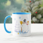 Frosty The Snowman™ | Frosty &amp; Karen Winter Fun Mug at Zazzle