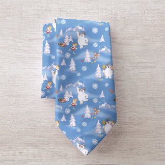 Frosty the Snowman™ | Frosty & Karen Winter Fun Neck Tie