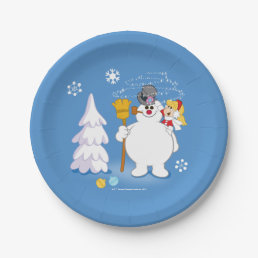 Frosty the Snowman™ | Frosty &amp; Karen Winter Fun Paper Plates