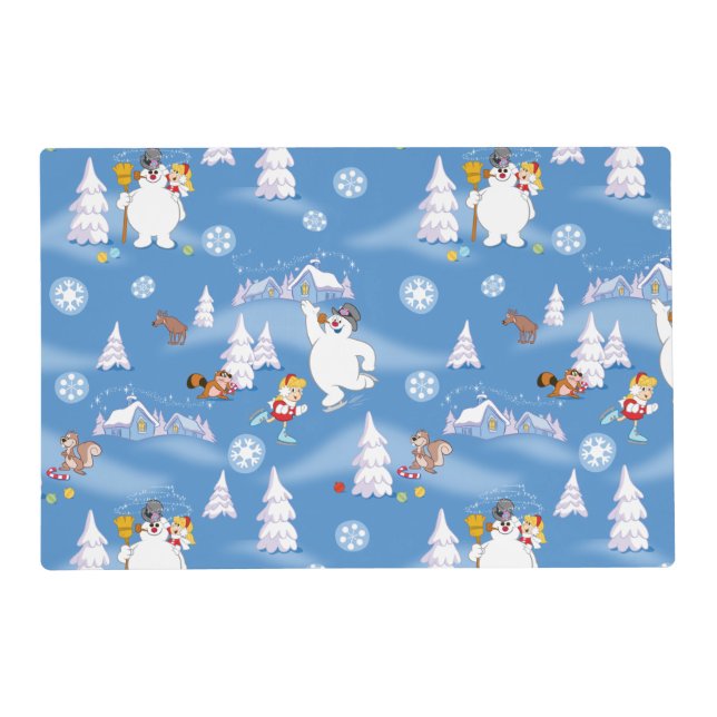 Frosty the Snowman™ | Frosty & Karen Winter Fun Placemat (Front)