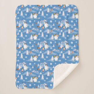 Frosty the Snowman™ | Frosty & Karen Winter Fun Sherpa Blanket
