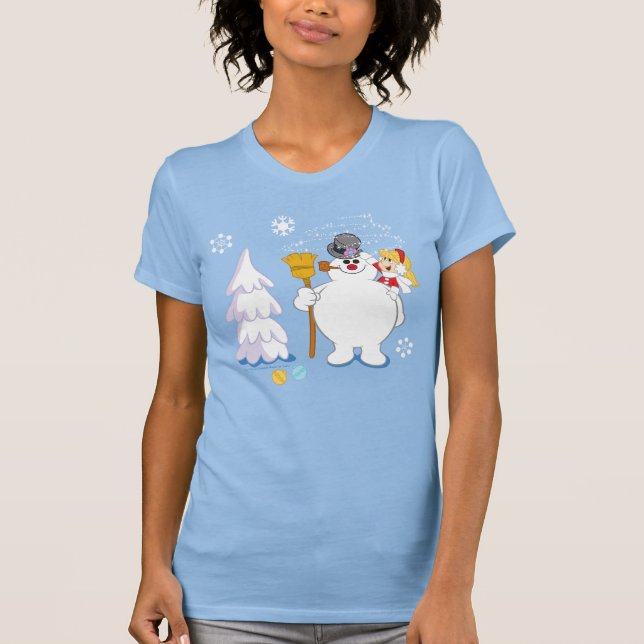 Frosty the Snowman™ | Frosty & Karen Winter Fun T-Shirt (Front)