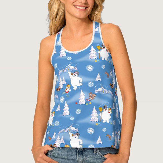 Frosty the Snowman™ | Frosty & Karen Winter Fun Tank Top (Front)