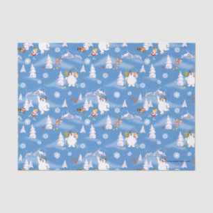 Frosty the Snowman™ Frosty & Karen Winter Fun Tissue Paper