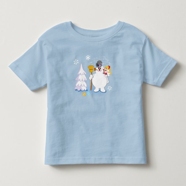 Frosty the Snowman™ | Frosty & Karen Winter Fun Toddler T-shirt (Front)