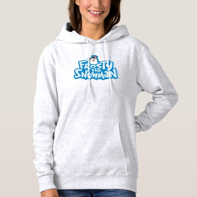 Frosty the Snowman™ | Frosty Stacked Logo Hoodie (Front)