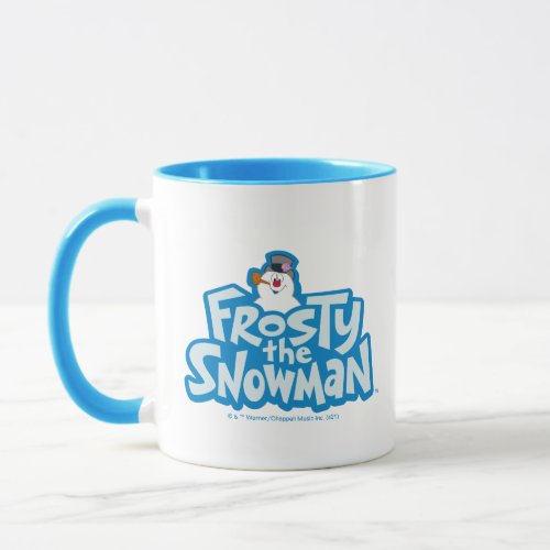 Frosty the Snowman  Frosty Stacked Logo Mug