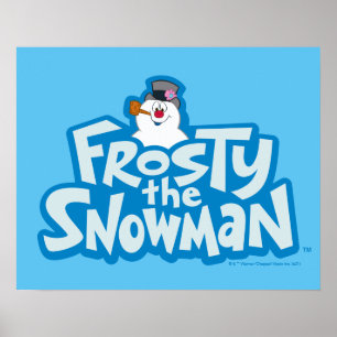 Frosty the Snowman™ Frosty Stacked Logo Poster