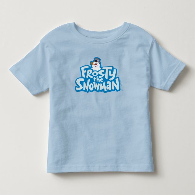 Frosty the Snowman™ | Frosty Stacked Logo Toddler T-shirt (Front)