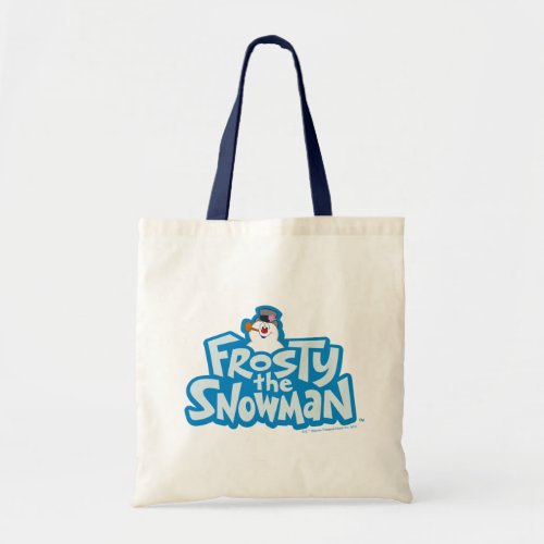 Frosty the Snowman  Frosty Stacked Logo Tote Bag