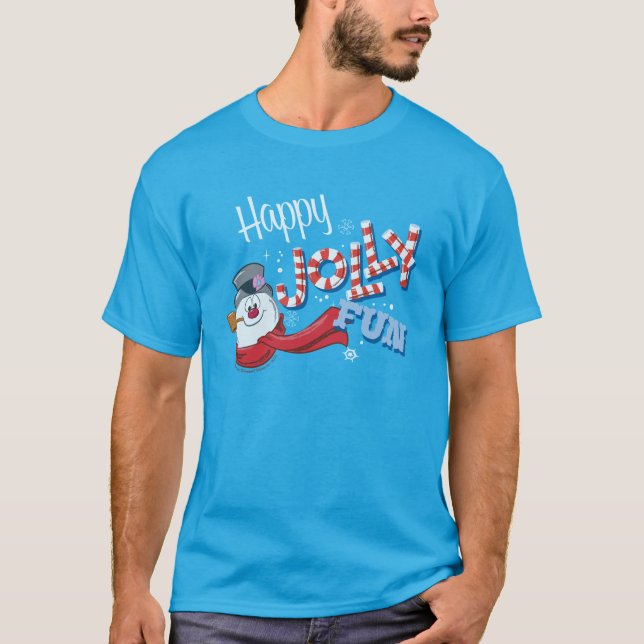 Frosty the Snowman™ | Happy Jolly Fun T-Shirt (Front)
