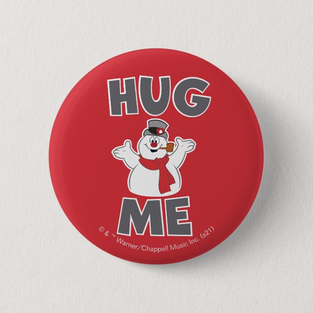 Frosty the Snowman™ | Hug Me Button (Front)