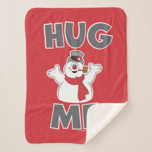 Frosty the Snowman™ Hug Me Sherpa Blanket