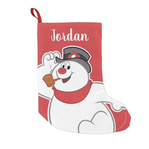Frosty the Snowman  I Dont Do Summer Small Christmas Stocking