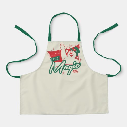 Frosty the Snowman _ It Must Be Magic Apron