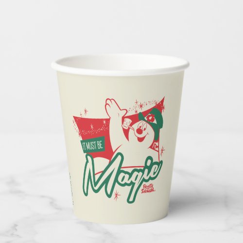 Frosty the Snowman _ It Must Be Magic Paper Cups