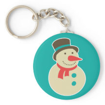 Frosty the Snowman keychain