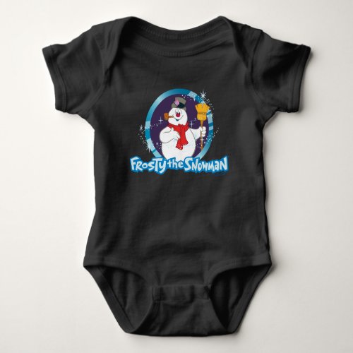 Frosty the Snowman  Magical Frosty Portrait Baby Bodysuit