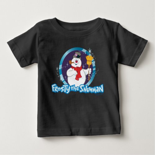 Frosty the Snowman  Magical Frosty Portrait Baby T_Shirt