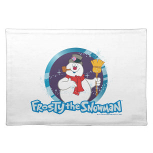 Frosty the Snowman™   Magical Frosty Portrait Cloth Placemat