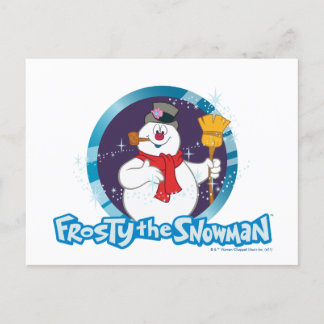 Frosty the Snowman™ | Magical Frosty Portrait Holiday Postcard