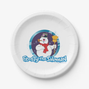 Frosty the Snowman™   Magical Frosty Portrait Paper Plates