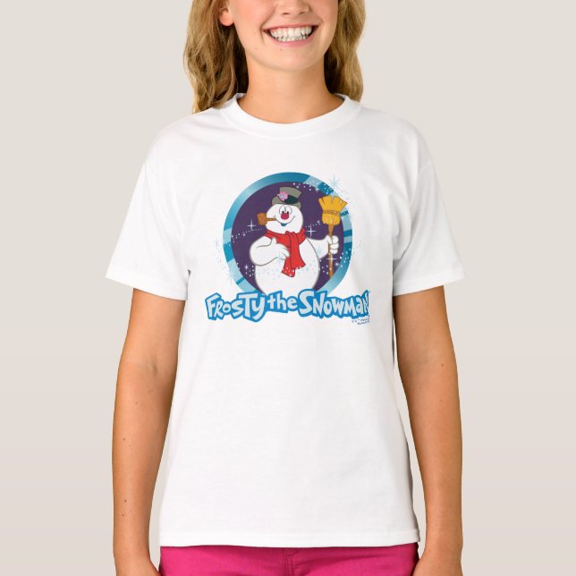 Frosty the Snowman™ | Magical Frosty Portrait T-Shirt (Front)