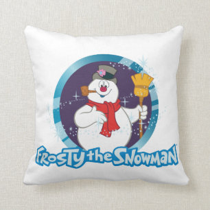 Frosty the Snowman™ Magical Frosty Portrait Throw Pillow