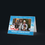 Frosty The Snowman | Merry Christmas Family Photo  Holiday Card<br><div class="desc">Celebrate the Holiday's with Frosty the Snowman! Customize this Frosty the Snowman Holiday Card with your favorite family photo and custom text!</div>