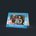 Frosty The Snowman | Merry Christmas Family Photo  Holiday Card<br><div class="desc">Celebrate the Holiday's with Frosty the Snowman! Customize this Frosty the Snowman Holiday Card with your favorite family photo and custom text!</div>