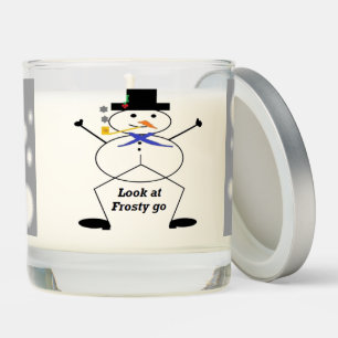 "Frosty the Snowman" Scented Jar Candle