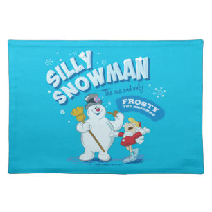 Frosty the Snowman™ "Silly Snowman" Cloth Placemat