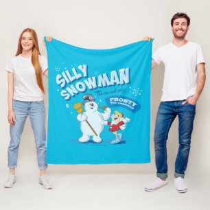 Frosty the Snowman™ "Silly Snowman" Fleece Blanket