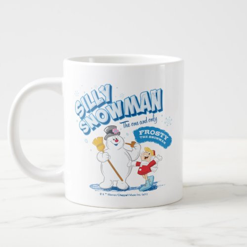 Frosty the Snowman  Silly Snowman Giant Coffee Mug