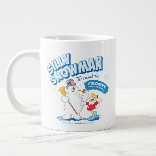 Frosty the Snowman™ | "Silly Snowman" Giant Coffee Mug (Left)