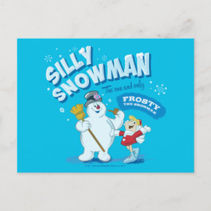 Frosty the Snowman™   "Silly Snowman" Holiday Postcard