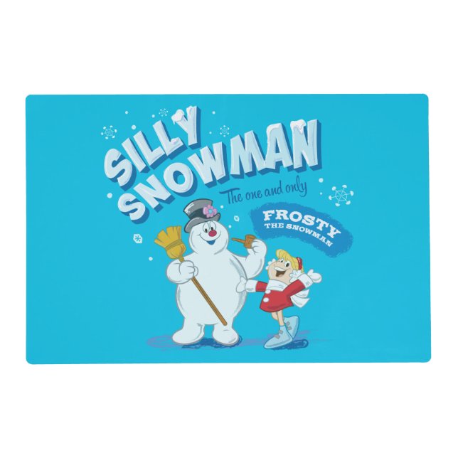 Frosty the Snowman™ | "Silly Snowman" Placemat (Front)