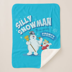 Frosty the Snowman™ "Silly Snowman" Sherpa Blanket
