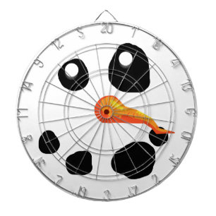 Frosty the Snowman Smiling Dartboard With Darts