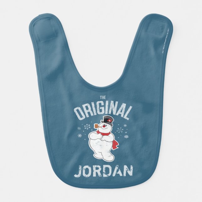 Frosty the Snowman™ | The Original Baby Bib (Front)