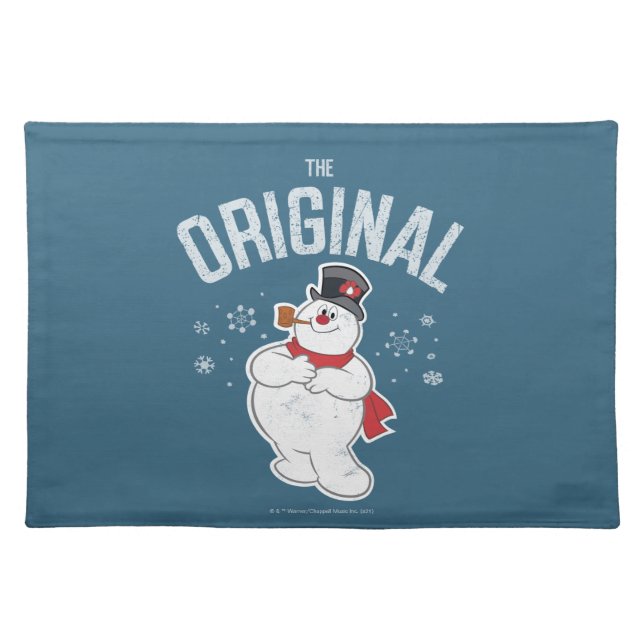 Frosty the Snowman™ | The Original Cloth Placemat (Front)