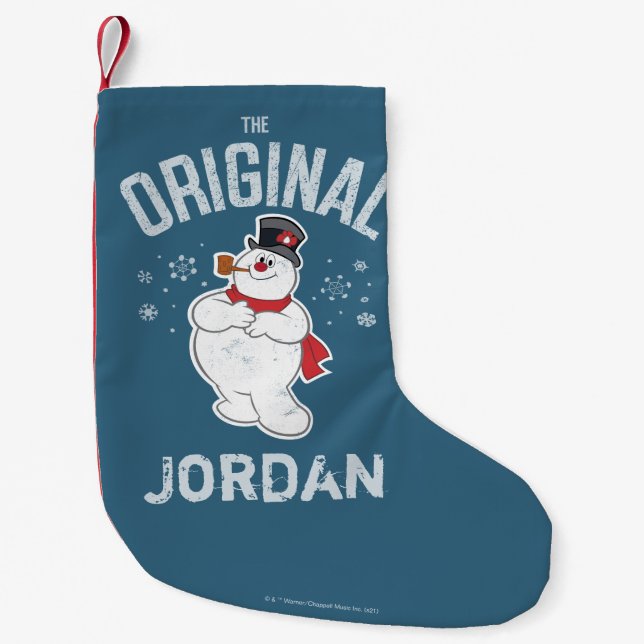 Frosty the Snowman™ | The Original Small Christmas Stocking (Front)