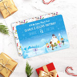 Frosty the Snowman™ Winter Birthday Invitation<br><div class="desc">Invite all your family and friends to your child's Birthday with these cute Frosty the Snowman Birthday invitations. Personalize by adding all your party details!</div>
