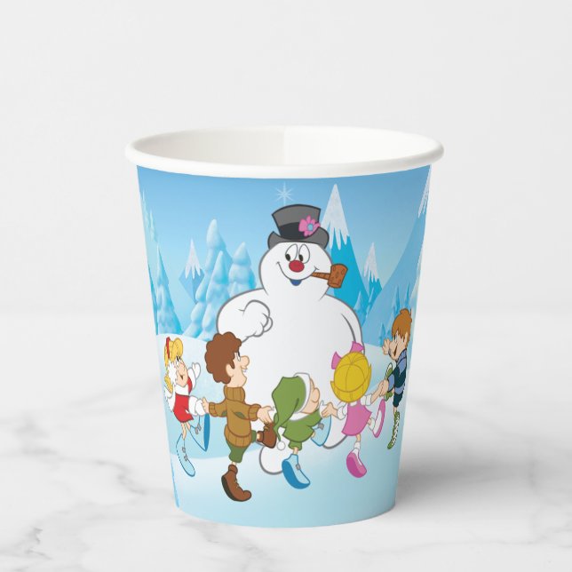 Frosty the Snowman™ Winter Paper Cups (Left)