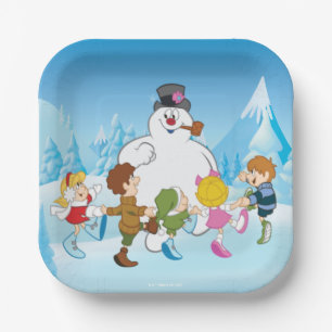 Frosty the Snowman™ Winter Paper Plates