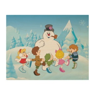 Frosty the Snowman™ Winter Wood Wall Art